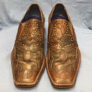 Mark Nason, Rock Never Dies, leather, size 9.5